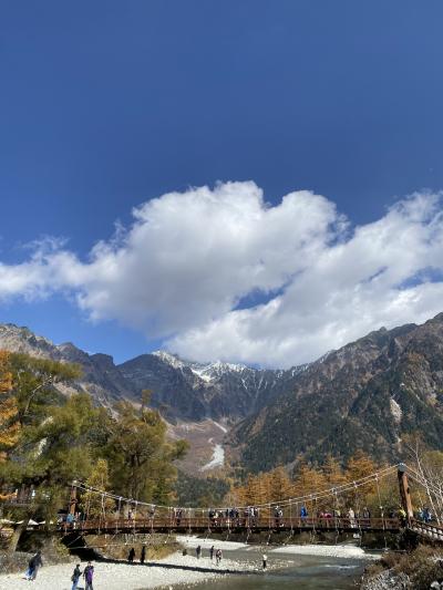 2023年10月① 紅葉の上高地と白馬岩岳マウンテンリゾート