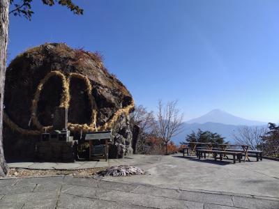 富士山を見に七面山敬慎院へ