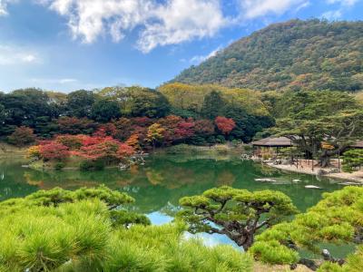 瀬戸内海、いいんでないかい？②（やはり栗林公園&うどんは外せない★高松シンボルタワーに登っタワー♪）