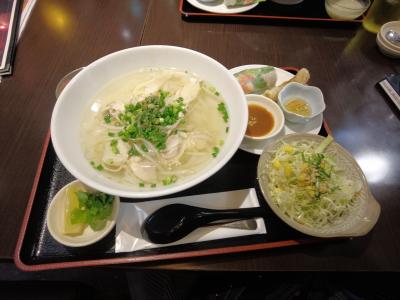 ハノイフォー333（上六のベトナム料理のランチ800円）