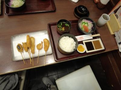 串かつ料理　活（阿倍野店平日限定 ランチ）