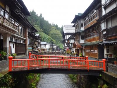 東北でノンビリ温泉の旅　２０２３、その２（銀山温泉へ）