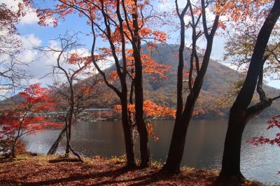 紅葉の榛名湖一周！