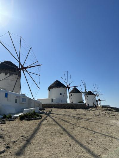 DAY6.ミコノス島　トルコ→ギリシャ→クロアチア→イタリア14泊16日クルーズ船の旅