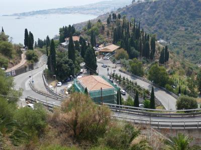 2023年8月　シチリア旅行　5日目後半　タオルミナにツアーで行く　Taormina