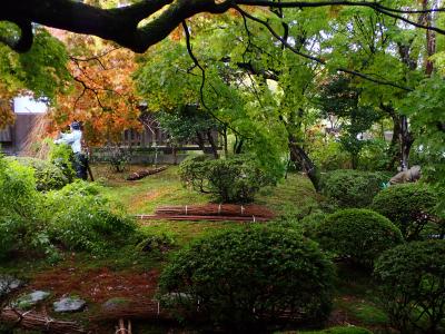 23年秋　新潟ツーリング　にいがた庭園街道　5　やすだ瓦ロードから孝順寺庭園（旧斉藤家本邸）・旦飯野神社