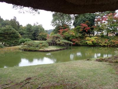 23年秋　新潟ツーリング　にいがた庭園街道　7　五十公野茶屋庭園へ行きました。
