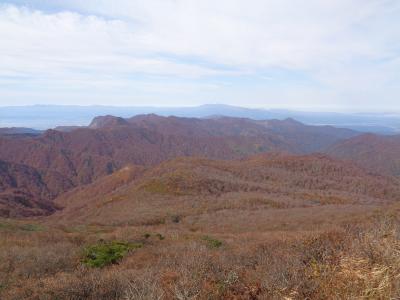 紅葉の船形山登山