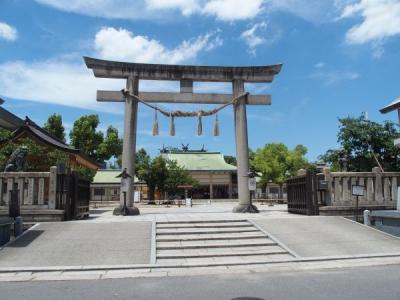 生國魂神社とその摂末社をまわる