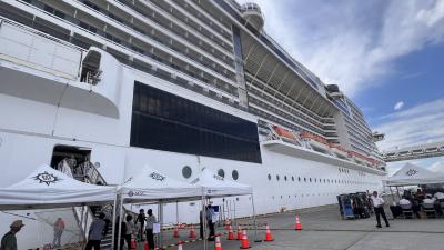 MSCベリッシマ日本一周クルーズ　函館編