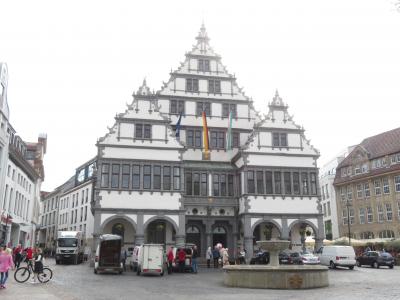 心の安らぎ旅行（2023年４年ぶりのドイツ♪ Paderborn パーダーボルン Rathaus 市庁舎 Part131）