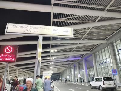 エジプト個人旅行NO7(カイロ市内から空港へ)