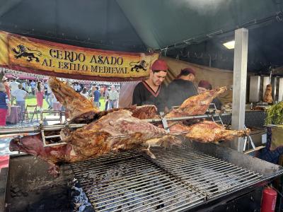 サラマンカのトルメス川の散歩と祭りとアパート。