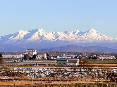 大雪山がとっても綺麗に見えたので‥