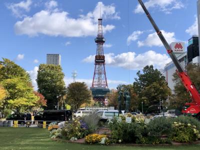 秋の札幌　市内観光案内2日目