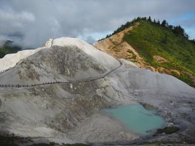 秋田から岩手をめぐる ①川原毛地獄から角館へ 川原毛大湯滝で気分最高！