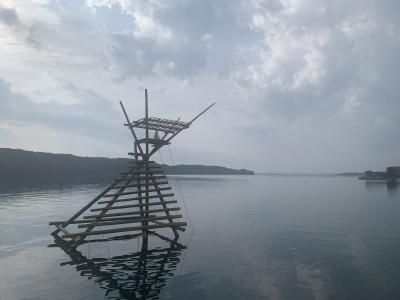 10日間でくるっと石川県を巡ってきました。その４　奥能登を巡ります。能登島～穴水～九十九湾～恋路海岸～見附島～珠洲駅跡～蛸島駅跡～須須神社