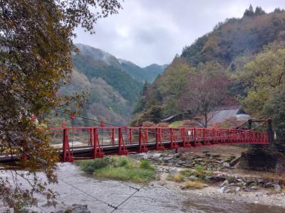 飛騨高山～白川郷～小原桜～香嵐渓　紅葉には早いけどオバ旅満喫