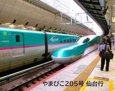 ［南東北３県巡り ＆ ４トラ鉄道部オフ会　初日：前編］ 東北新幹線で行く福島！ ３日ぶりに再会のダリルお姉さまと土湯温泉でウ・フ・フ！