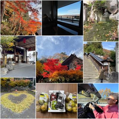 2023年11月 山形かみのやま温泉☆古窯へ紅葉ドライブ旅
