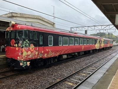 花嫁のれん列車に乗って、「君は放課後インソムニア」聖地巡礼