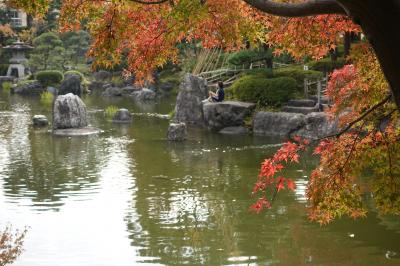 20231123 ケッタマシンで足立区ウロウロ。 学びピア21→区役所のソラノシタ→花畑記念公園→パティスリーアンプリル→ゆるり珈琲