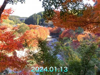 せせらぎの湯「花水木」の紅葉　☆後編