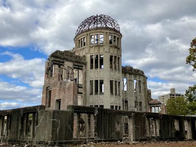 8・10歳児連れ、長崎から広島へ、被爆遺構を訪ねて週末旅行