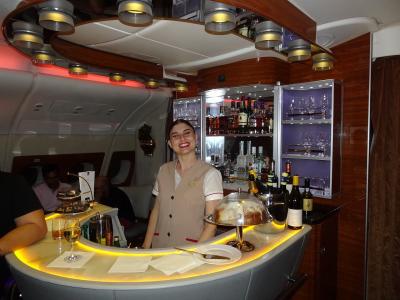 エミレーツ航空のビジネス・ファーストクラス搭乗記（イタリア旅行）