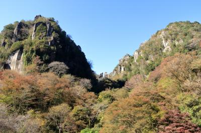 九州の紅葉スポット　耶馬渓から九年庵・環境芸術の森を巡る旅に行ってきました！　№２／３　２日目　耶馬渓