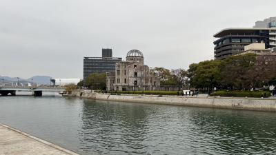 12月の広島　平和記念公園を散策しました。