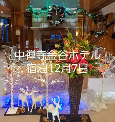 中禅寺金谷ホテル宿泊12月7日