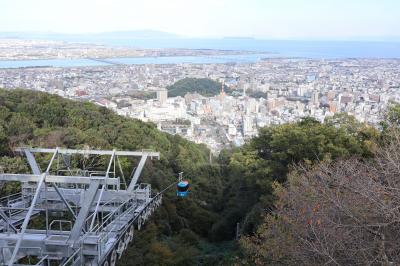 眉山公園や阿波おどり会館を訪問