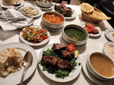 エジプト個人旅行NO19(夕食食べに行く)