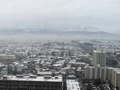 世界がうらやむ盛岡で初雪