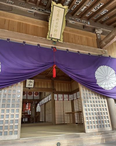 ⑩マダムの暮らすように旅する福岡+大分　12月編　３日目の５　宇奈岐日女神社～基山～博多～小倉