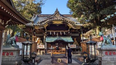 2023年12月 豊川稲荷東京別院を観光。渋谷ヒカリエ、明治神宮外苑のいちょう並木、表参道も散策。