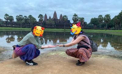 2023年 11月  カンボジア  まさかのアンコールワットとおまけのハノイ  2日目
