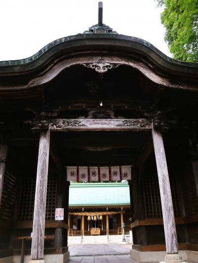 山鹿-5　大宮神社a　祭神-景行天皇・産土大神　☆山鹿燈籠祭‐工芸作品を奉納