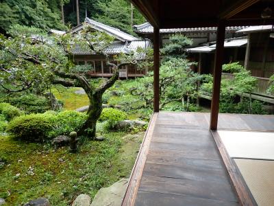 23年夏　北陸ツーリング　龍潭寺から青岸寺へ行きました。