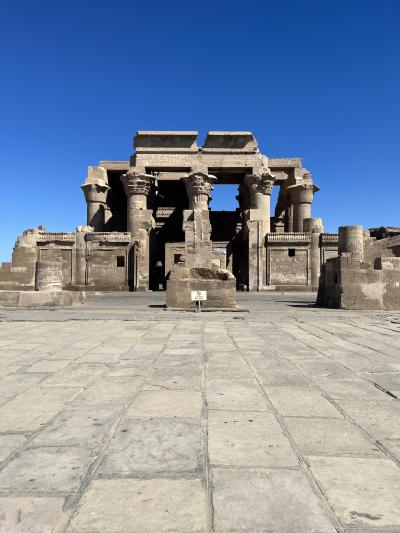 2023エジプト旅行④コムオンボ神殿・ホルス神殿＠Steigenberger Nile Palace Luxor