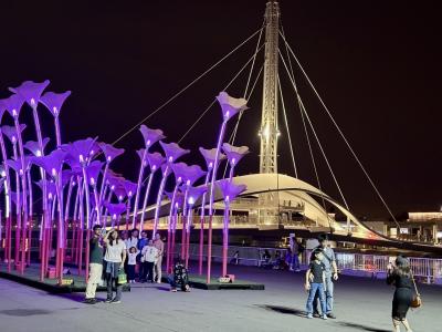 台東と高雄へ行って来ました＊高雄編①  鹽埕第一公有零售市場と駁二芸術特区の夜景