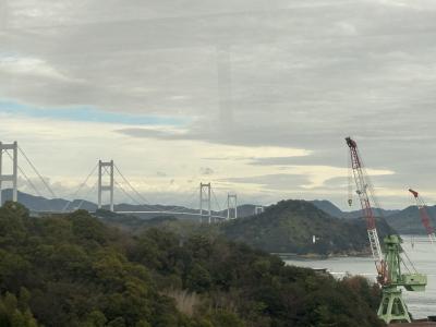 広島～しまなみ海道～松山 ・しまなみ海道をバスで渡り松山へ（3日目）