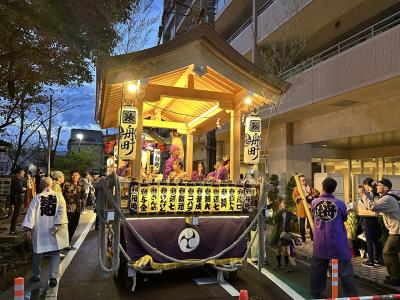 船橋市民祭りと地元の同窓会。