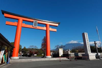 散歩 =富士宮浅間神社へ= 2023.12.06