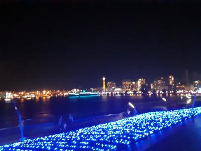 クリスマスイルミネーション☆横浜港大さん橋