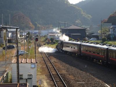 分割併合旅　ＳＬもおか号に乗りに行く【その３】　３連休中・真岡鐵道を行くＳＬもおか号を堪能