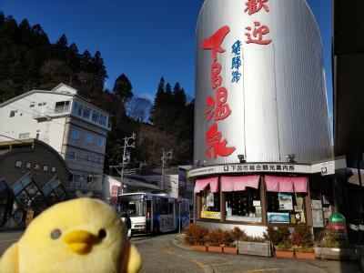 岐阜県 下呂温泉 を日帰りで たびするトリ
