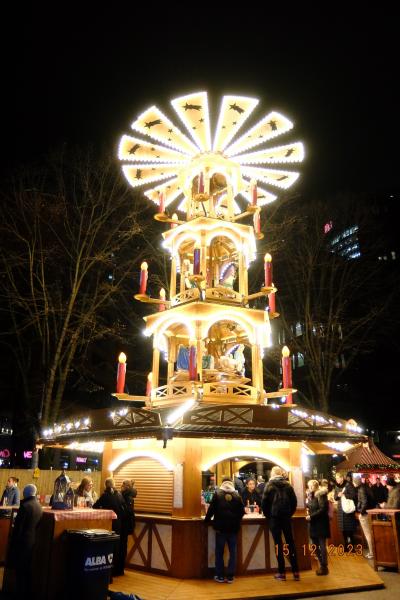 4年ぶり2度目のドイツクリスマスマーケット巡り2(ベルリン)