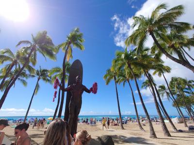 2022～2023年 年末年始ハワイ旅行 6日目『レナーズベーカリーとワイキキビーチ』